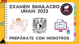 EXAMEN SIMULACRO UNAM  CIENCIAS EXPERIMENTALES  ÁREA 3 [upl. by Tove]