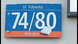 Warszawa Mokotów marzec 2024 [upl. by Hutchinson]