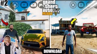 DOWNLOAD GTA 5 IN ANDROIDIOS  FAN MADE  FULL COMPLETED GAME 2 [upl. by Peper307]