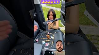 New vacuum cleaner for car 🚘 cleaning  ASMR smart gadgets gadgets gadget shorts vacuum [upl. by Tessler]