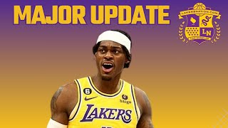 CONCERNING Jarred Vanderbilt Injury Update What Will The Lakers Do [upl. by Ellinet]