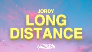 JORDY  Long Distance Lyrics [upl. by Slyke110]