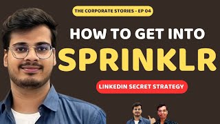 How to crack Sprinklr as automation engineer  Interview Experience [upl. by Alamap328]