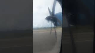 Atr 72600 Landing at providenciales international airportMBPV landing aviation [upl. by Aeli332]