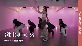 Ridiculous  Ariana Grande  HEEJUN Choreography  DNA Dance Studio [upl. by Cirdahc]