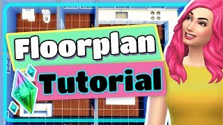 The Sims 4 How to Create Basic Floor Plans Tutorial [upl. by Bowlds]