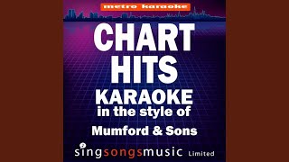 Below My Feet In the Style of Mumford amp Sons Karaoke Version [upl. by Koerner490]