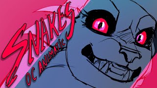 SNAKES  OCs sketch Animatic battle [upl. by Renat268]