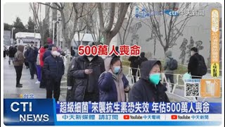 【每日必看】quot超級細菌quot來襲 抗生素恐失效 年估500萬人喪命 20240925 [upl. by Ycniuq]