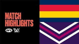 AFLW Highlights R4 v Fremantle [upl. by Nylrac982]