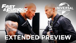 Fast amp Furious Presents Hobbs amp Shaw  The Iconic Corridor Fight Scene  Extended Preview [upl. by Chamkis]