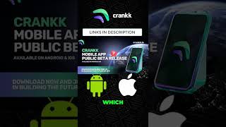 Crankk’s Mobile App is Here Monitor amp Mine on AndroidiOS 📲 [upl. by Claudetta]