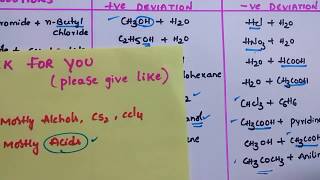 Simple Trick to remember examples of Ideal amp Non Ideal solutions  For Board amp objective exams [upl. by Brabazon]