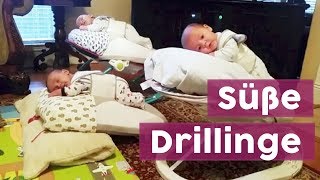 Mamas aufgepasst Diese BabyMatratze beruhigt sogar Drillinge [upl. by Sethrida]