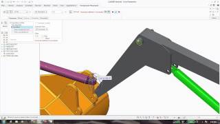 Motion in Assemblies using Creo Parametric 20 [upl. by Bacchus]