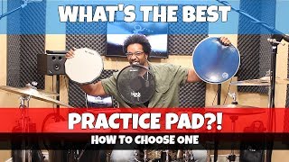 WHATS The BEST PRACTICE PAD  How To Choose One [upl. by Aneetsyrk]