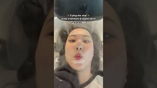 Getting a viral 15step scalp treatment in KOREA✨headspa scalptreatment korea kbeauty [upl. by Holmen]