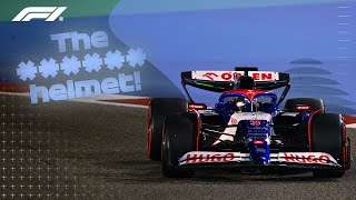 Ricciardo amp Tsunoda DRAMA And The Best Team Radio  2024 Bahrain Grand Prix  Paramount [upl. by Gardner]