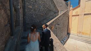 matrimonio da sogno in costiera amalfitana LE NEREIDI fpv drone [upl. by Colin]