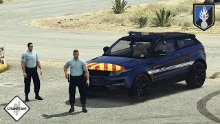 GTA 5 LSPDFR  GENDARMERIE  RANGE ROVER EVOQUE  PATROUILLE 50  MA PORTIERE [upl. by Reider914]