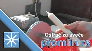 Mašina za Oštrenje Sveća  Oštrač Sveća  promlinrs [upl. by Letsyrk]