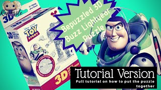 Bepuzzled 3D Crystal Puzzle Buzz Lightyear  Tutorial Version [upl. by Eoz529]