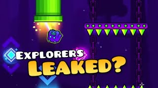 Explorers Was LEAKED  Geometry Dash 22 [upl. by Hollerman674]