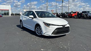 2023 Toyota Corolla LE IN South Bend Mishawaka Elkhart Warsaw [upl. by Navak]