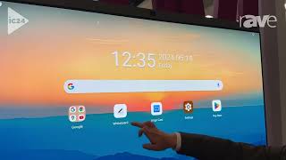 InfoComm 2024 HKC Corporation Highlights 65quot OLED Interactive Flat Panel OLED Display for Education [upl. by Enetsuj]