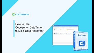 How to Use Cocosenor DataTuner to Do a Data Recovery [upl. by Kimmel]