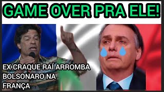 F4KEADA E MENTIRAS EX JOGADOR RAÃ DESTROI BOLSONARO NA FRANÃ‡A 32 ANOS DE CADEIA PARA O MENTIROSO [upl. by Aurelie]