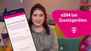 Telekom eSIM bei Zusatzgeräten [upl. by Dublin]