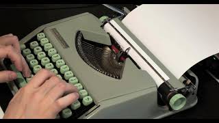 Showing off my typewriters  Varo486 [upl. by Anidem]