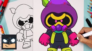 How To Draw Cordelius ⭐ Brawl Stars [upl. by Lael946]