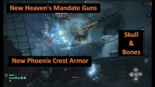 New Heavens Mandate Guns and Phoenix Crest Armor  Season 3  Skull and Bones [upl. by Jackqueline]