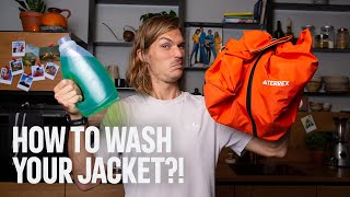 How To Wash and Reproof Your Hiking Jacket  6 Steps For Washing A GoreTex Jacket  adidas TERREX [upl. by Meridith]