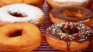 Cake Doughnuts Recipe Demonstration  Joyofbakingcom [upl. by Nnayram]