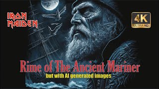 Iron Maiden  Rime of the Ancient Mariner video  but with AI generated images from the lyrics [upl. by Alius]