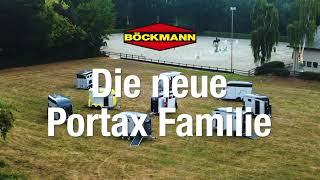 Die neue Pferdeanhänger Familie Portax von Böckmann  kurz [upl. by Anom]