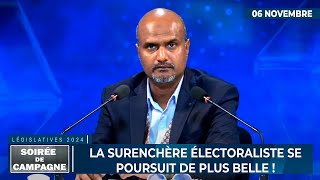 « Soirée de Campagne »  La surenchère électoraliste se poursuit de plus belle [upl. by Caswell658]