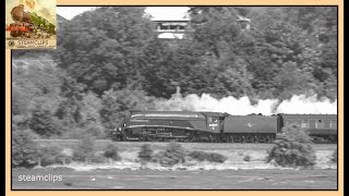 quotMallard 75quot An A4 Pacific Steam Locomotive at 126 mph What did it look like [upl. by Oneal874]