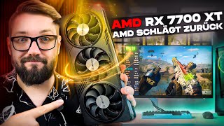 AMD OHNE KONKURRENZ RX 7700 XT vs RTX 4060Ti 4070 RX 6800 [upl. by Eilyab]