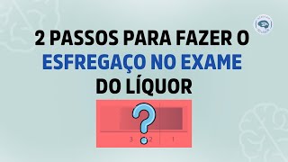 Como fazer o esfregaço e a coloração da lâmina no exame do Líquor [upl. by Deeyn446]