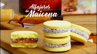 ALFAJORES de MAICENA del Libro de Doña Petrona [upl. by Dituri]