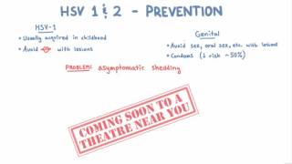 HSV 1 and 2 Prevention [upl. by Utham]