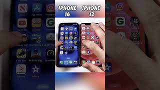 iPhone 16 vs iPhone 12 INSANE Speed Test ⚡ Who’s the Real King ShortsViralVideo [upl. by Gabrielle]