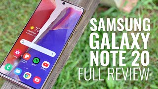 Full Review  Samsung Galaxy Note 20 [upl. by Llenrub]