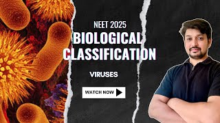 Biological Classification Virus Viroids and Prions  NEET 2025  Biology  Salman Anwar Khan [upl. by Lerraj]