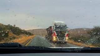 Day 115  Rain along the N4 of South Africa [upl. by Theall119]