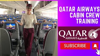 Qatar Airways cabin crew training cabin crew life  Qatar airways ✈️🛫🛬 [upl. by Maguire]